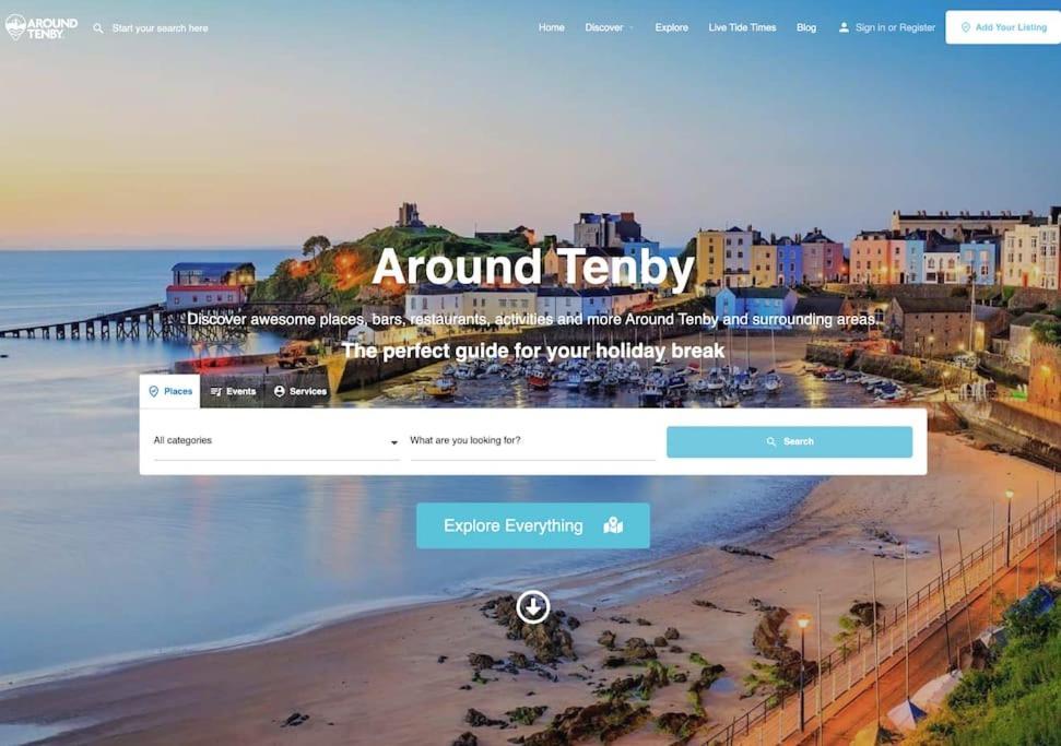 Ship Cottage Tenby Beach 50M ภายนอก รูปภาพ